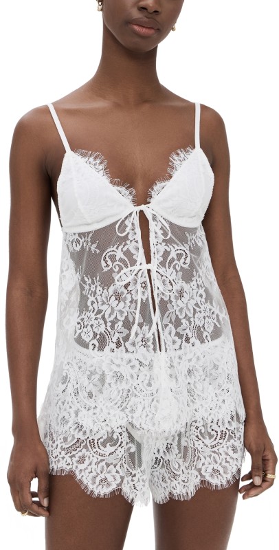 Kat the Label Emerson Camisole Ivory Ivory