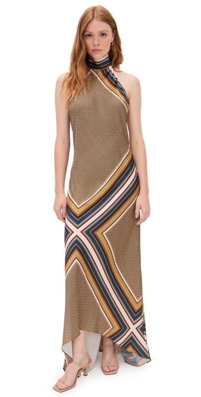 MISA Minerva Dress Tile Scarf/Allover