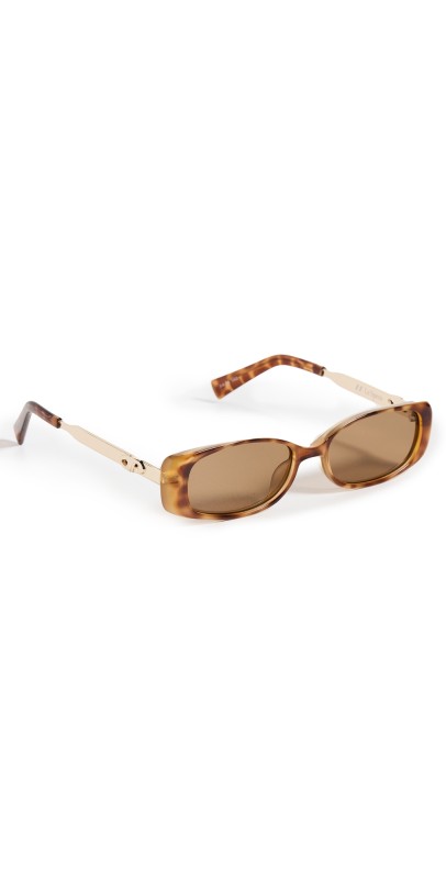 Le Specs Lil Starlight Sunglasses Vintage Tort Latte Tint