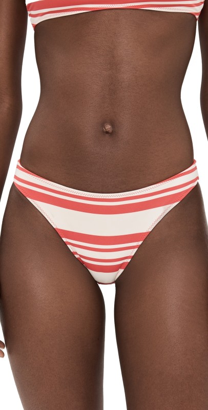 Solid & Striped The Tati Bottoms Apple Red