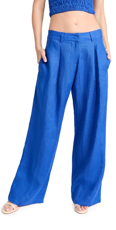 FAITHFULL Francois Pants Sicilian Blue