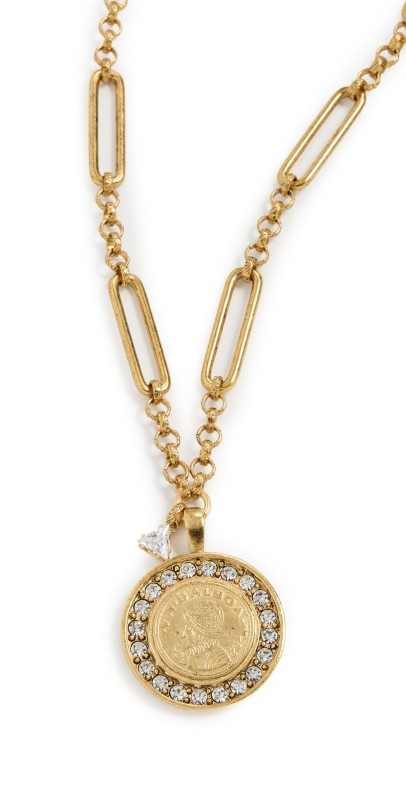 Elizabeth Cole Balboa Necklace Gold