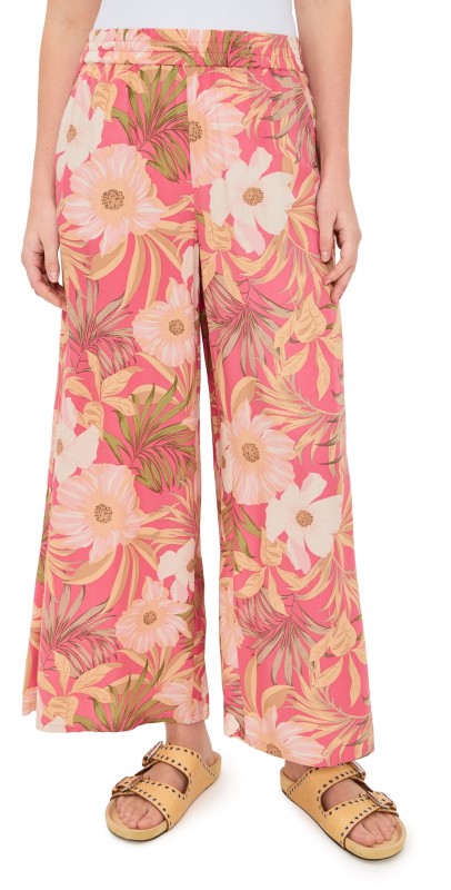 Z Supply Dante Barra Tropic Pants Sunset Pink