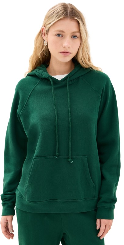 DONNI. The Fleece Hoodie Broccolini