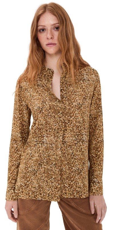 Isabel Marant Sima Top Ochre