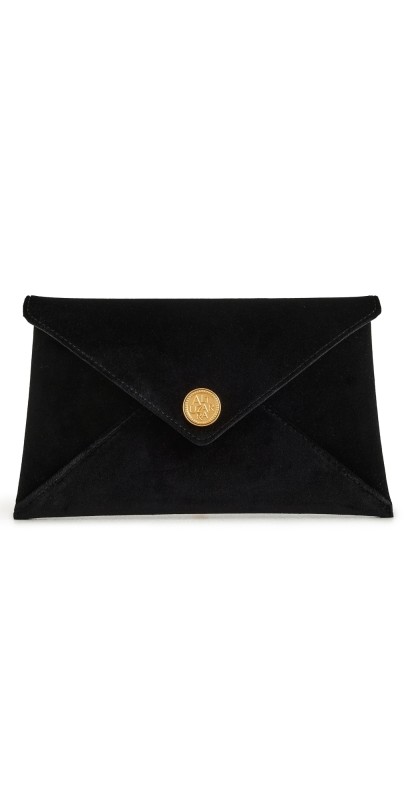 Altuzarra Envelope Clutch Black