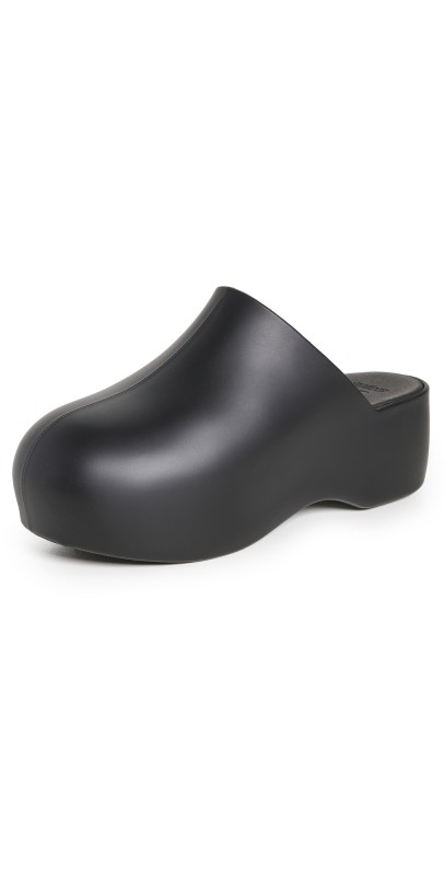 Melissa x Simon Miller Bubble Clogs Black
