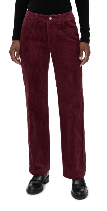 Alex Mill Camden Corduroy Pants Burgundy