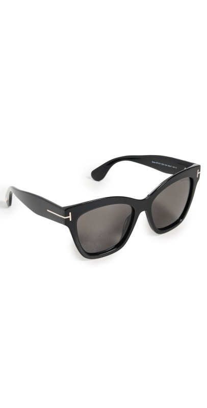 Tom Ford Elvira Sunglasses Shiny Black/Smok