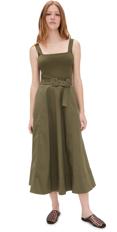 Tanya Taylor Carmen Dress Fern