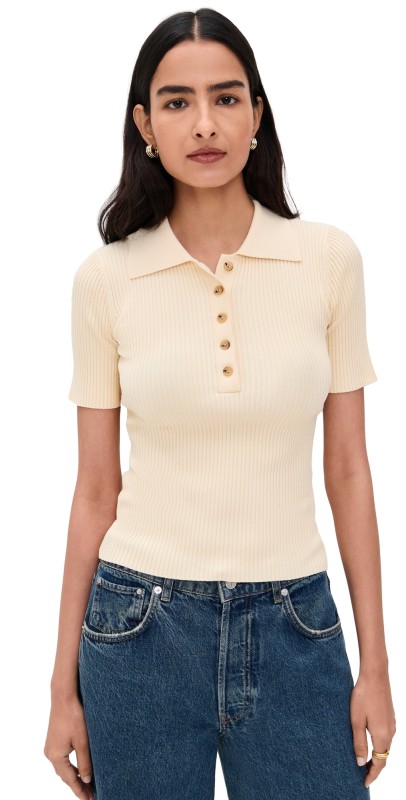Nothing Please Stacey Shirt Butter Yellow