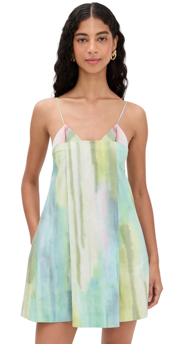 ALEXIS Astrid Dress Aurora Green