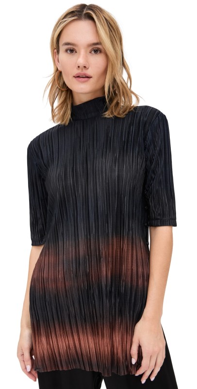 Sabina Musayev Amarena Top Brown Print