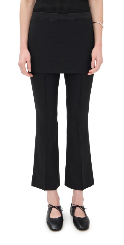 The Garment Noah Crop Skirt Pants Black