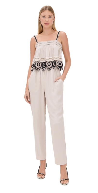 Ramy Brook Monica Jumpsuit Sandstone
