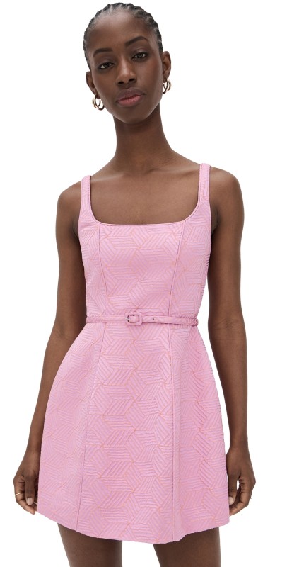ALEXIS Bijoux Dress Rose Illusion