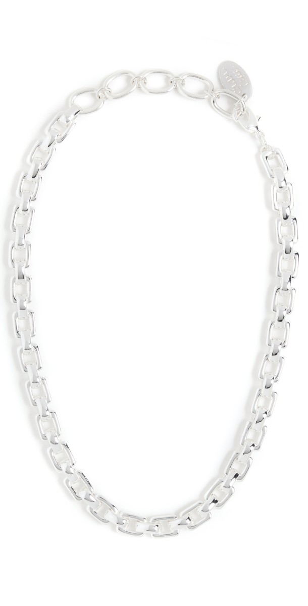 Chan Luu Ellis Chain Link Necklace Silver