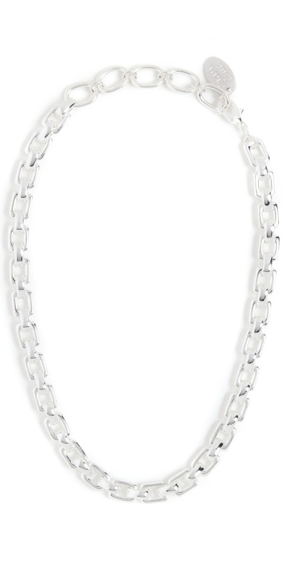 Chan Luu Ellis Chain Link Necklace Silver
