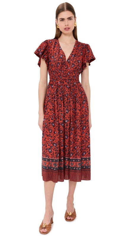 Ulla Johnson Lyria Dress Poppy