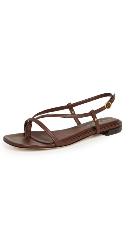 rag & bone Giselle Strappy Thong Sandals Dkmocha