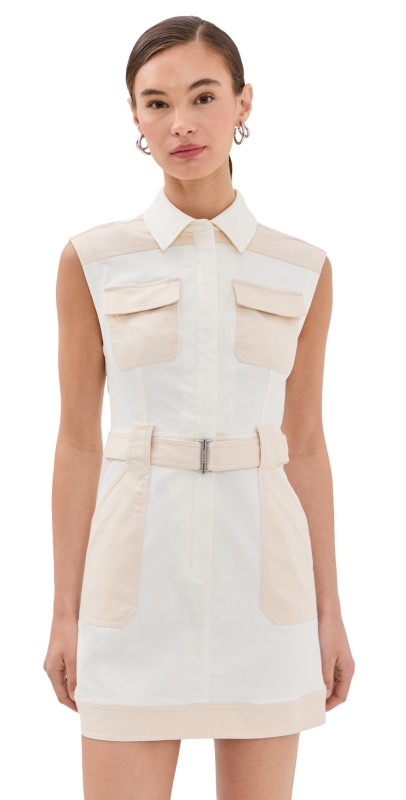 SIMKHAI Esmee Mini Dress Ivory Multi