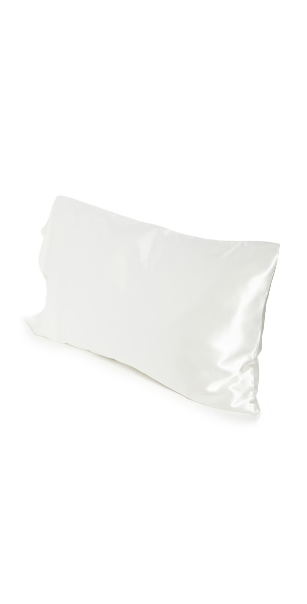Slip White King Pillowcase White One Size