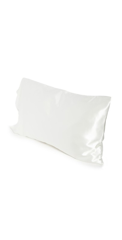 Slip White King Pillowcase White One Size