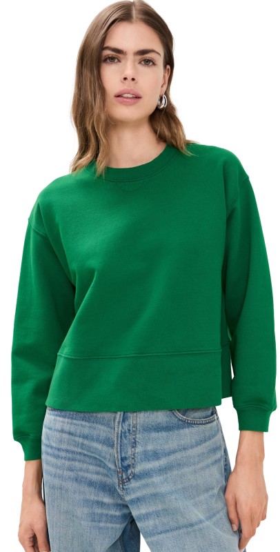 THE GREAT. The League Sweatshirt Dill