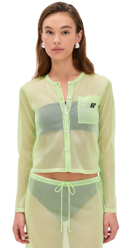 BAUM UND PFERDGARTEN Crisje Cardigan Lettuce Green