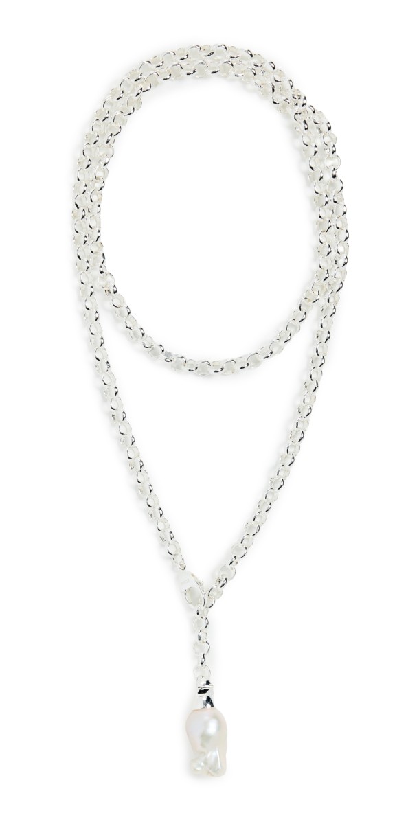 Eliou Carmela Necklace Silver Plated