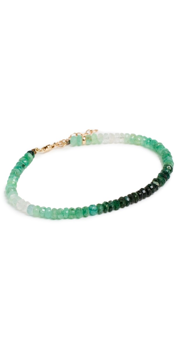 JIA JIA Ombre Emerald Bracelet Gr