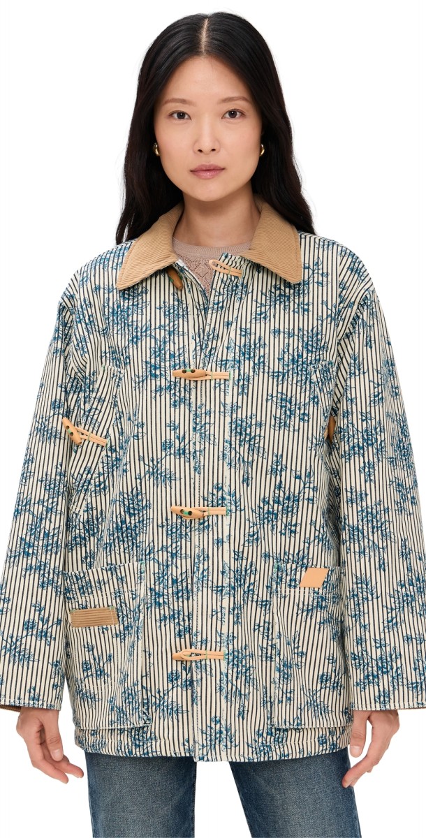 Hunter Bell Barn Jacket Cornflower Toile