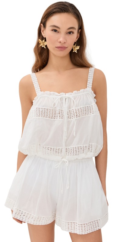 Ulla Johnson Marisol Coverup Top Cowrie
