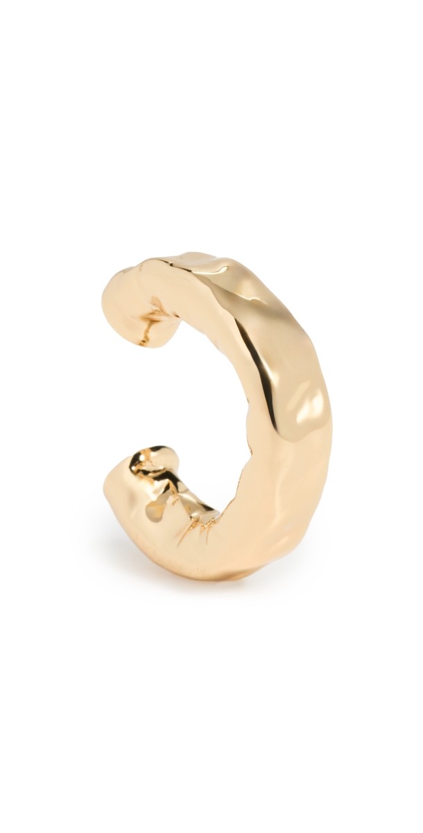 Jennifer Fisher Hailey Mini Ear Cuff Yellow Gold