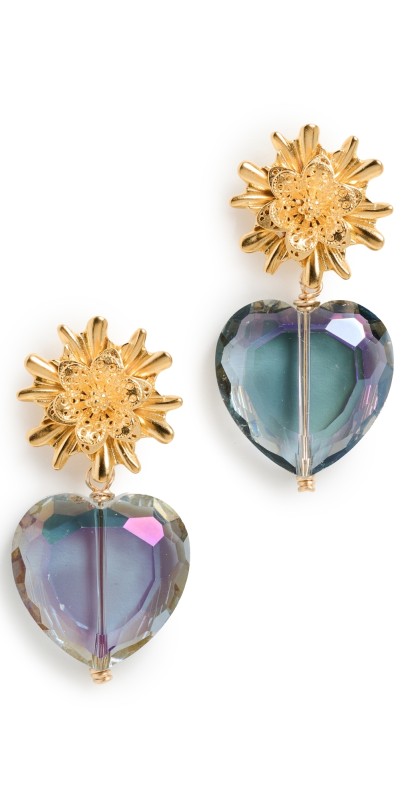 Brinker + Eliza Elain Earrings Gold