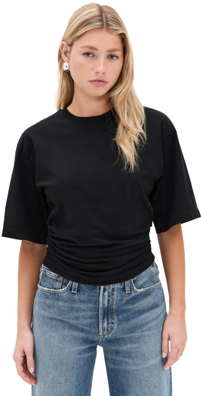 AGOLDE Shari Tee White