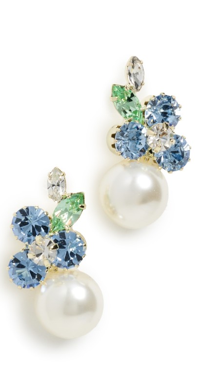 Jennifer Behr Vivi Earrings Bluebell