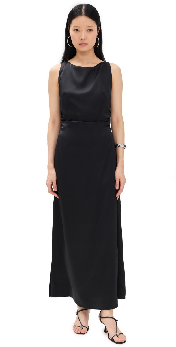 Madison the Label Kamali Maxi Top Black