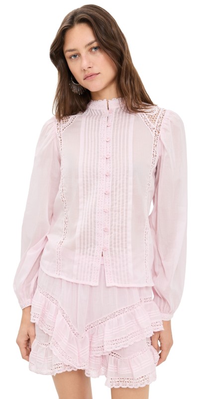 Isabel Marant Étoile Greicy Blouse Light Pink
