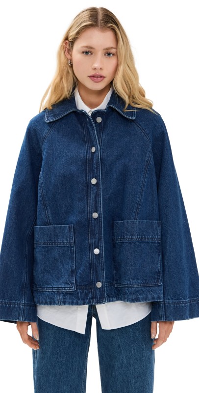 Apiece Apart Franke Swing Jacket Tulum Wash