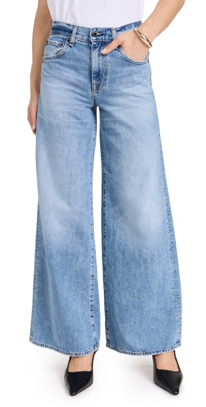 ASKK NY Atomic Wide Leg Jeans Blondie