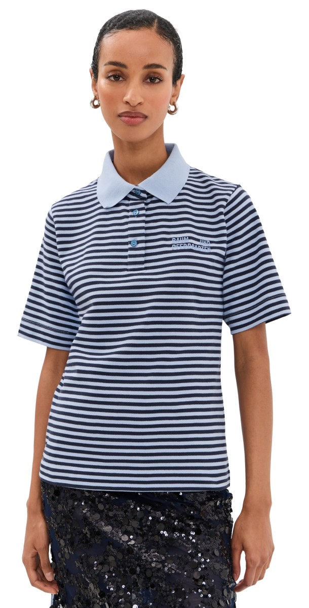 BAUM UND PFERDGARTEN Jeanetta Tee Overture Blue Stripe