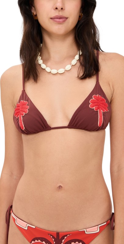 Johanna Ortiz Heatwave Bikini Top Mocca