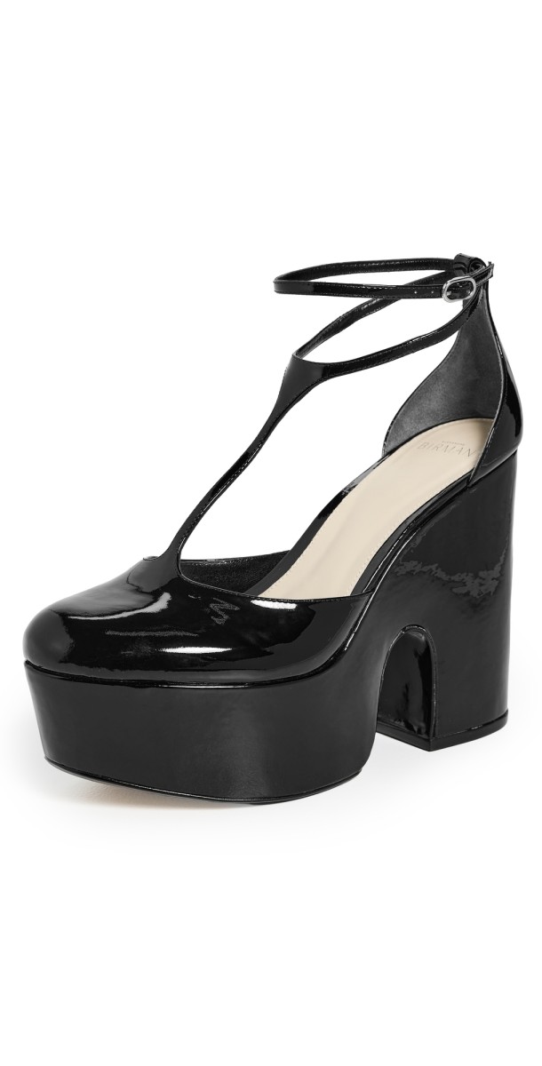 Alexandre Birman Thay Platform Heels Black