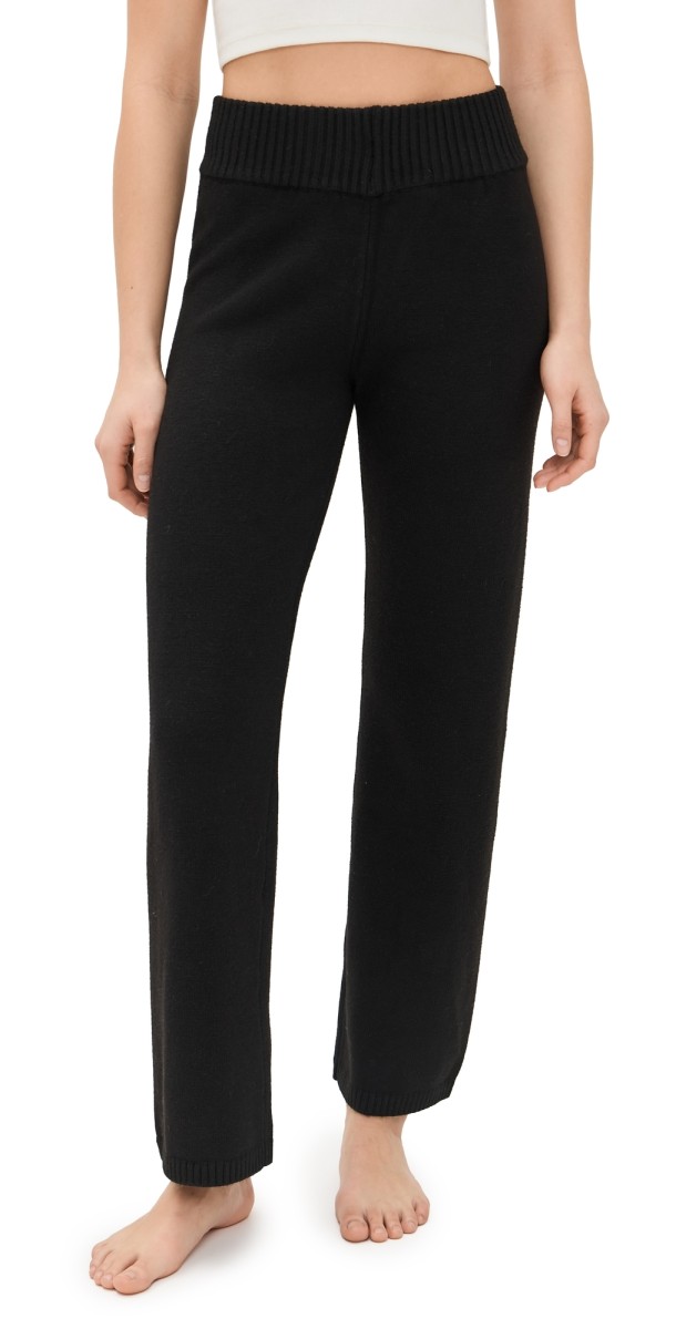 Honeydew Intimates Spice It Up Knit Pants Black