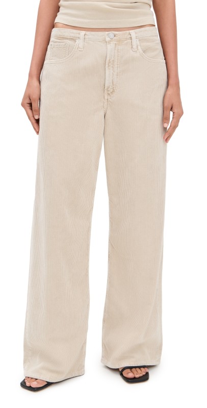 AGOLDE Keira Corduroy Jeans Rice Grass