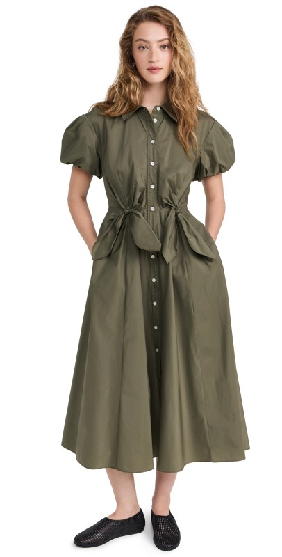 Tanya Taylor Elza Dress Fern