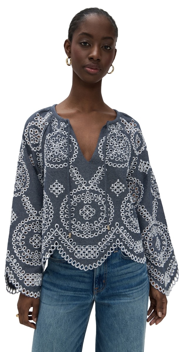Cleobella Citali Blouse Chambray