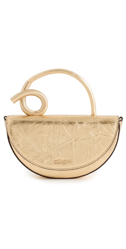 Cult Gaia Azariah Nano Crossbody Bag Brass