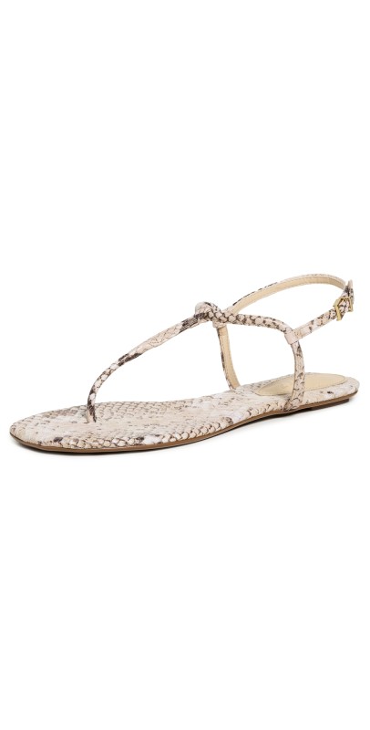Schutz Elsha Sandals Beige Latte